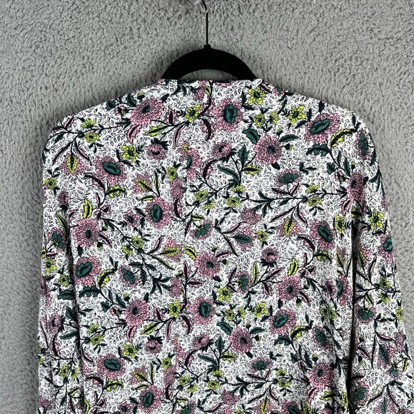 Torrid Cardigan Womens 1 Pink Black Floral Kimono Open Front Short Sleeve Flowy - Picture 6 of 7
